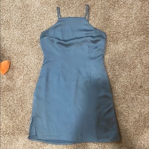 Abercrombie & Fitch A-Line Halter Slip Mini Dress